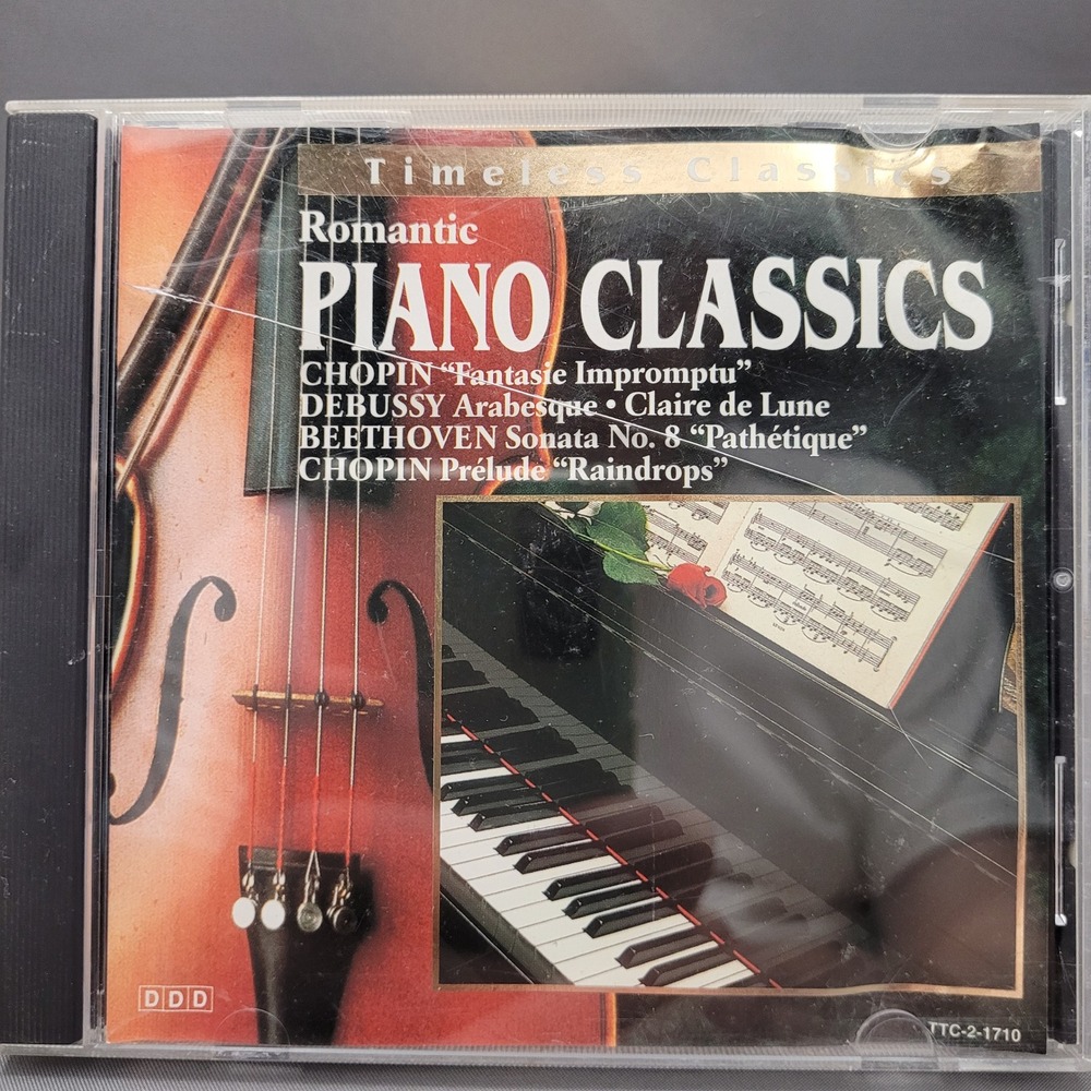 Romantic Piano Classics by Various Artists (CD, 1995)